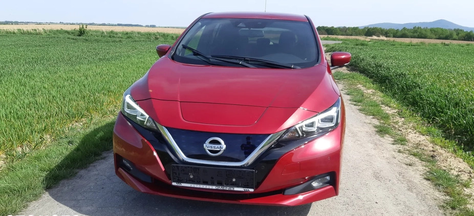 Nissan Leaf cena 51500 przebieg: 85000, rok produkcji 2018 z Rychwał małe 704